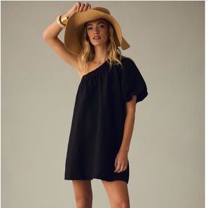 Anthropologie One-Shoulder
Waistless Mini Dress